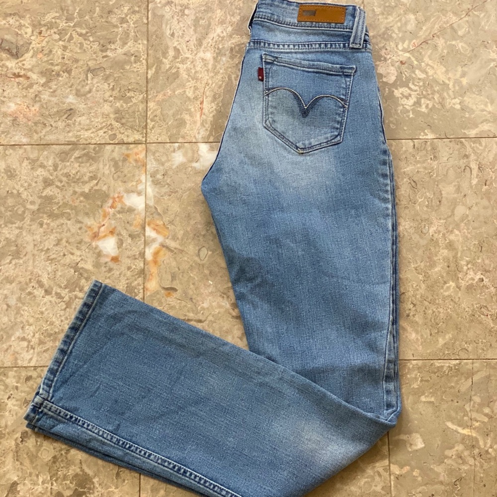 Levi's Jeans bold curve sz 7 denim bootcut